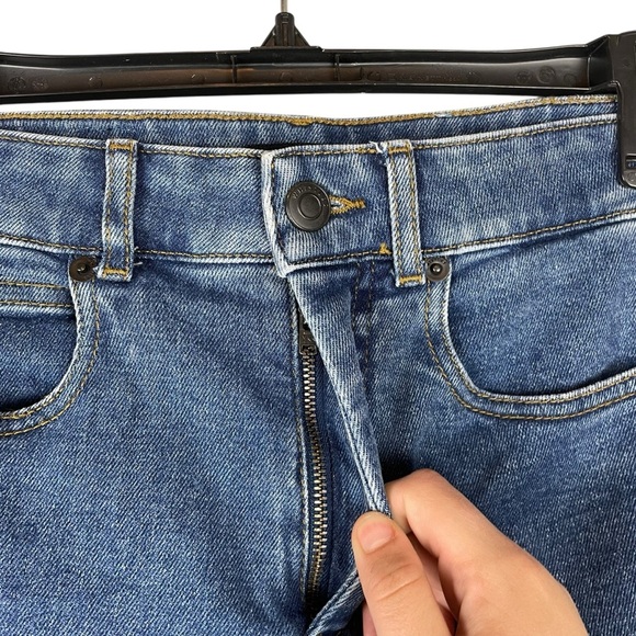 WHISTLES High Rise Straight Leg Jeans Blue Size 26 / MX 28 - Picture 3 of 9